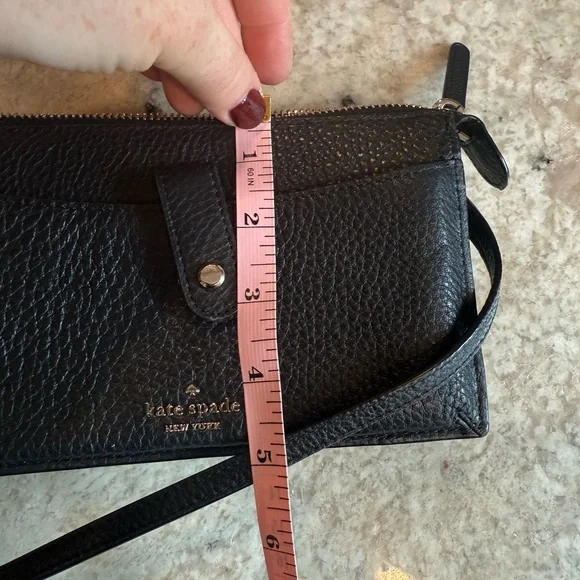 Kate Spade Textured Black Crossbody Bag - Picture 11 of 11